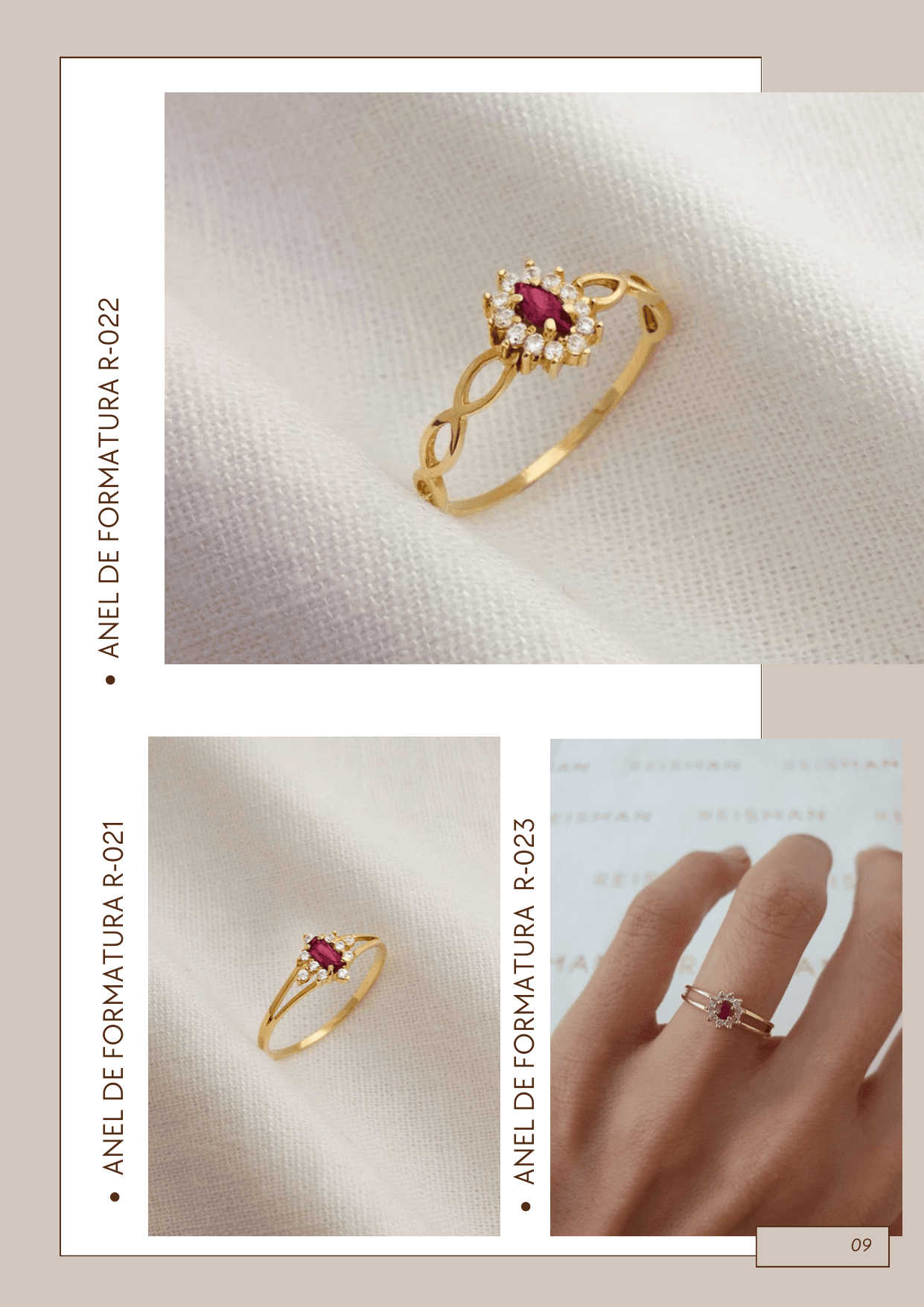 Anel de Formatura (Ref. R-021 / R-022 / R-023)