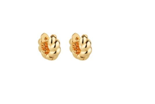 Brinco Clássico Argola Croissant Lisa P — Ref. BR1790000