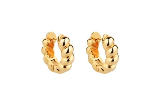 Brinco Clássico Argola Croissant Lisa G — Ref. BR1810000