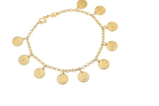 Pulseira Clássica Medalhas Pai Nosso — Ref. PL0401800
